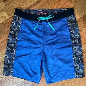 Robert Graham Tulum Patterned Swim Trunks